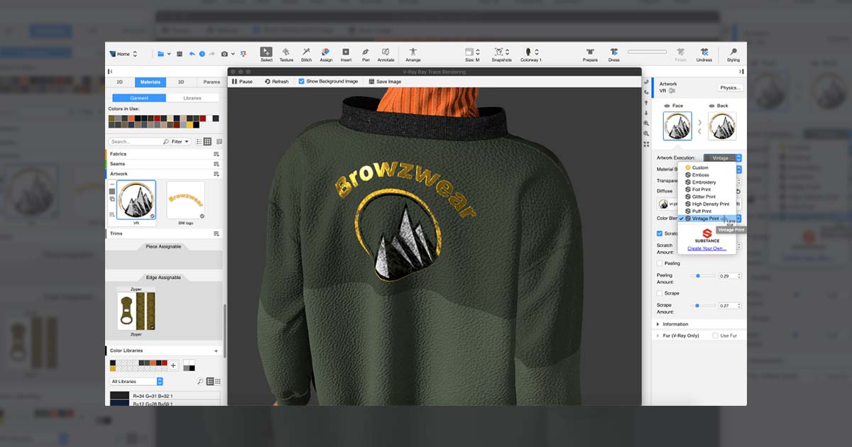 Browzwear, which provides 3D fashion design software to fashion houses, leverages insights from customer data for product development